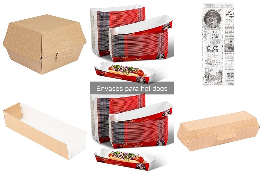 Ofertas y precios de envases para hot dogs al por mayor