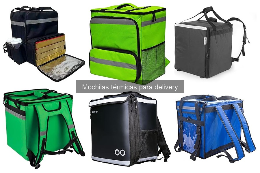 Ofertas y promociones en mochilas térmicas para delivery