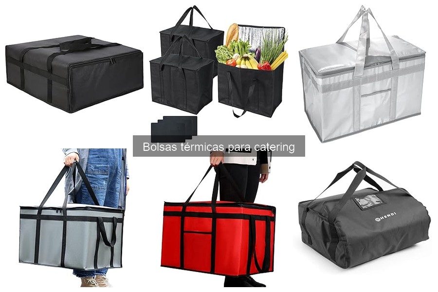 Opciones económicas de bolsas térmicas para catering