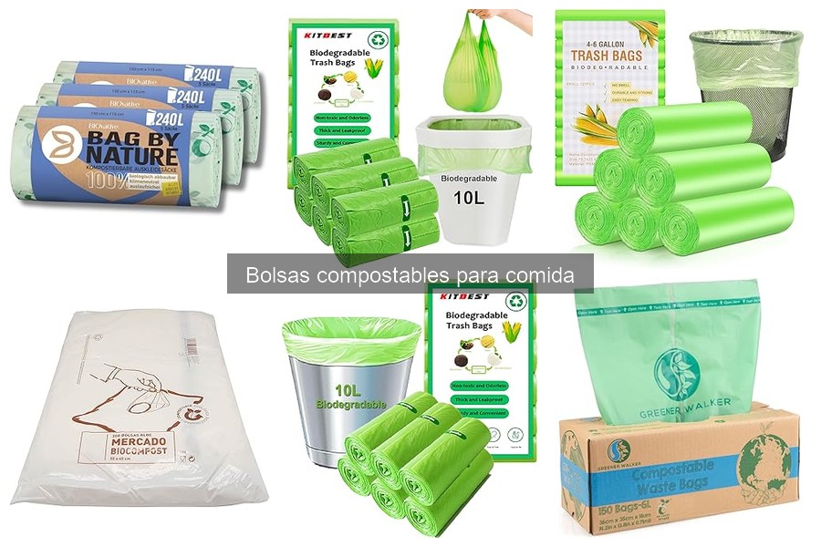 Opiniones sobre bolsas compostables para comida en 2023