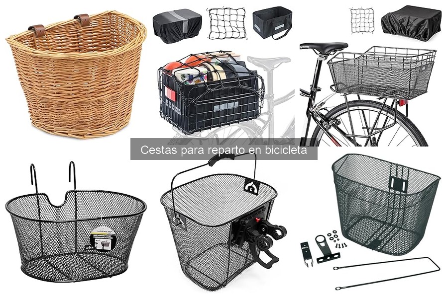Opiniones sobre cestas para reparto en bicicleta