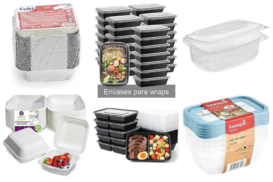 Opiniones sobre envases para wraps: ¿cuál elegir?