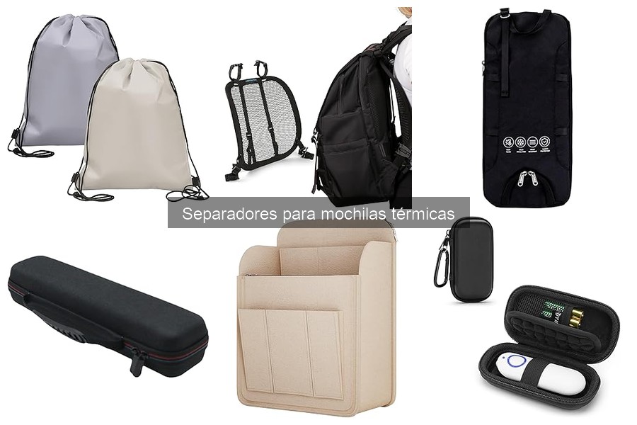 Opiniones sobre separadores para mochilas térmicas