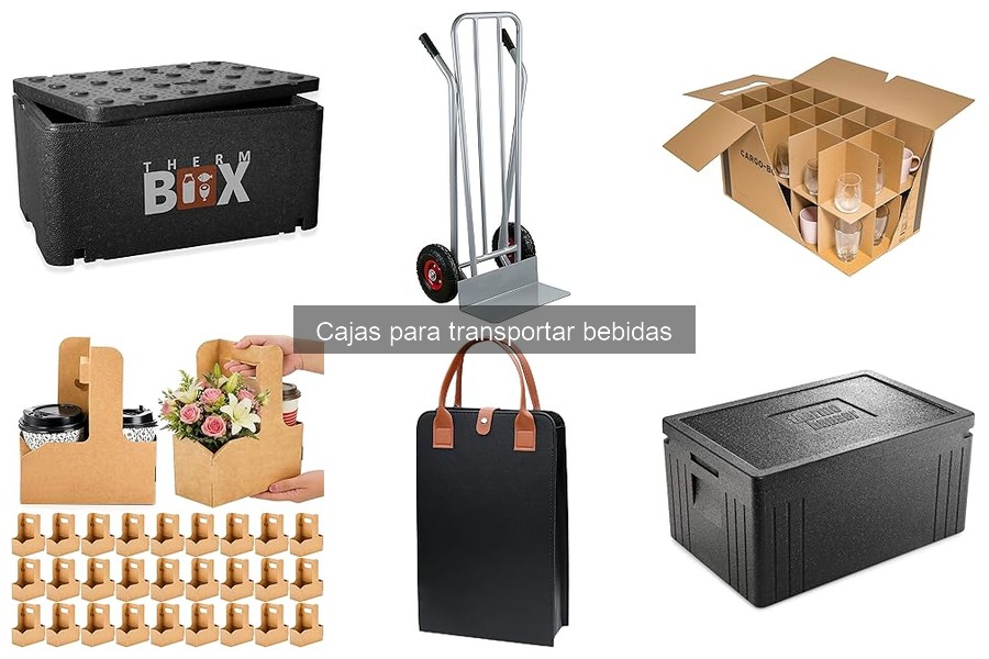Organiza eficientemente productos en cajas para bebidas
