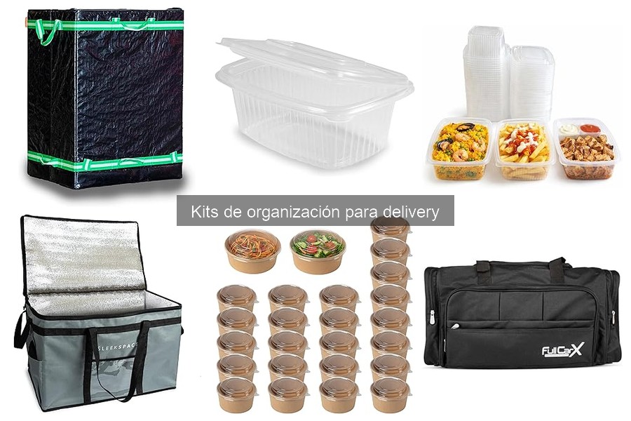 Organiza tu espacio de trabajo con kits para delivery