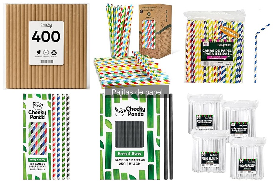 Pajitas de papel personalizadas para potenciar tu restaurante