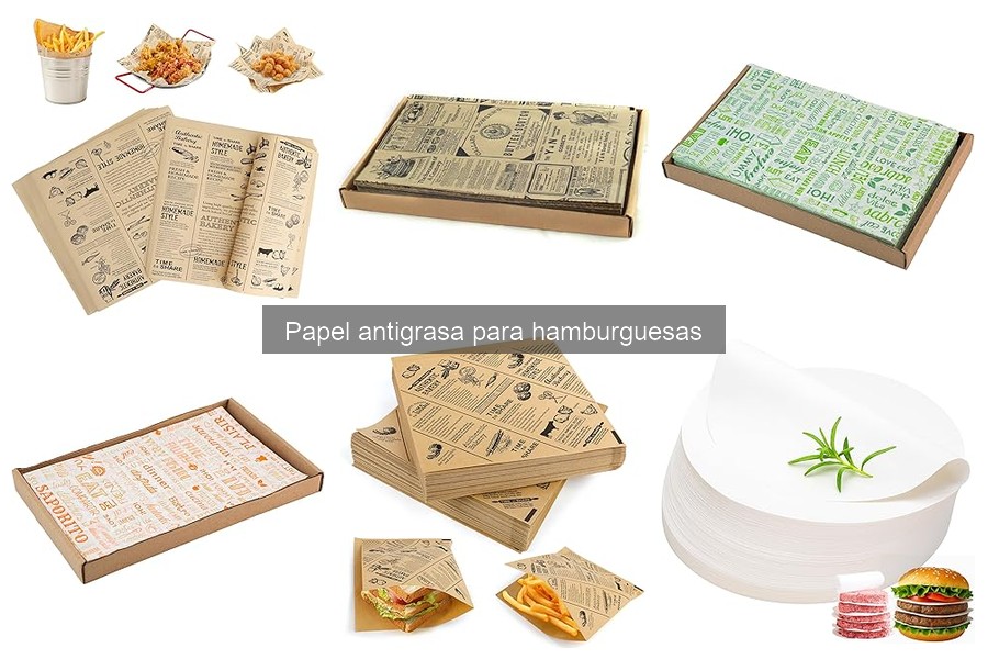 Papel Antigrasa para Hamburguesas: ¿Qué Es y Cómo Se Usa?
