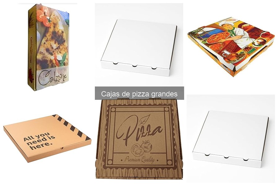 Personaliza cajas de pizza grandes para potenciar tu marketing