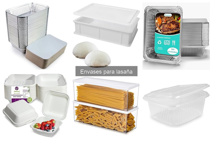 Personaliza envases para lasaña y destaca tu restaurante