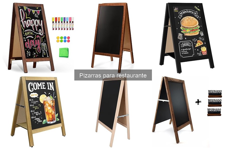 ** Pizarras Personalizadas para Restaurantes: Guía de Diseño y Compra