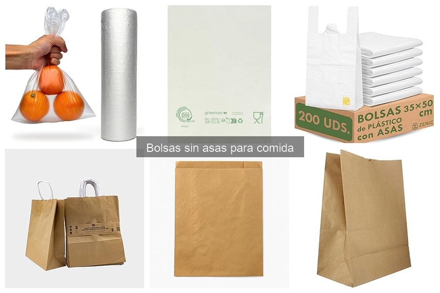 Precios de Bolsas Sin Asas para Comida: Comparativa y Características