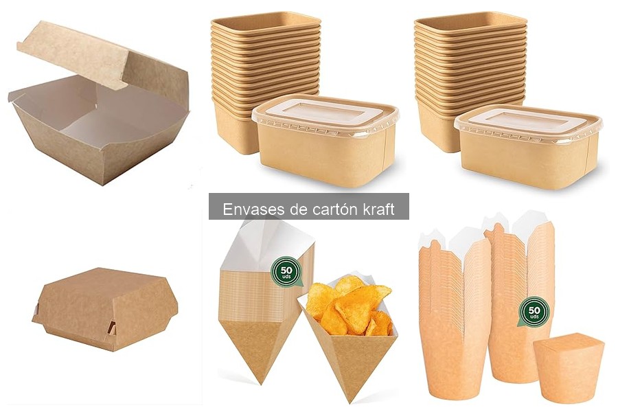 Precios de envases de cartón kraft para restaurantes en 2023