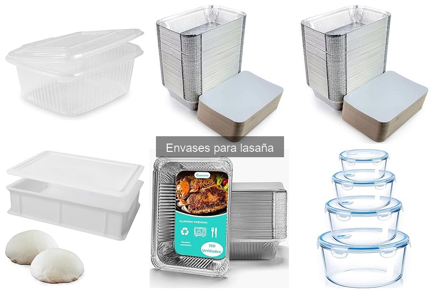 Precios de envases para lasaña: ¿Cuánto pagarás?