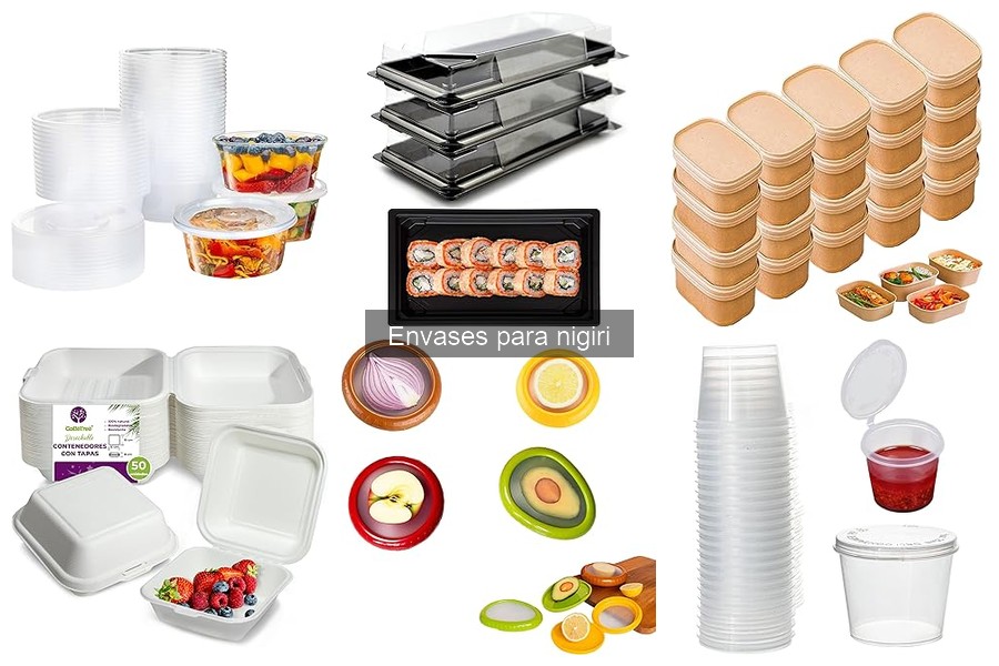 Precios de Envases para Nigiri: Mejores Ofertas y Proveedores