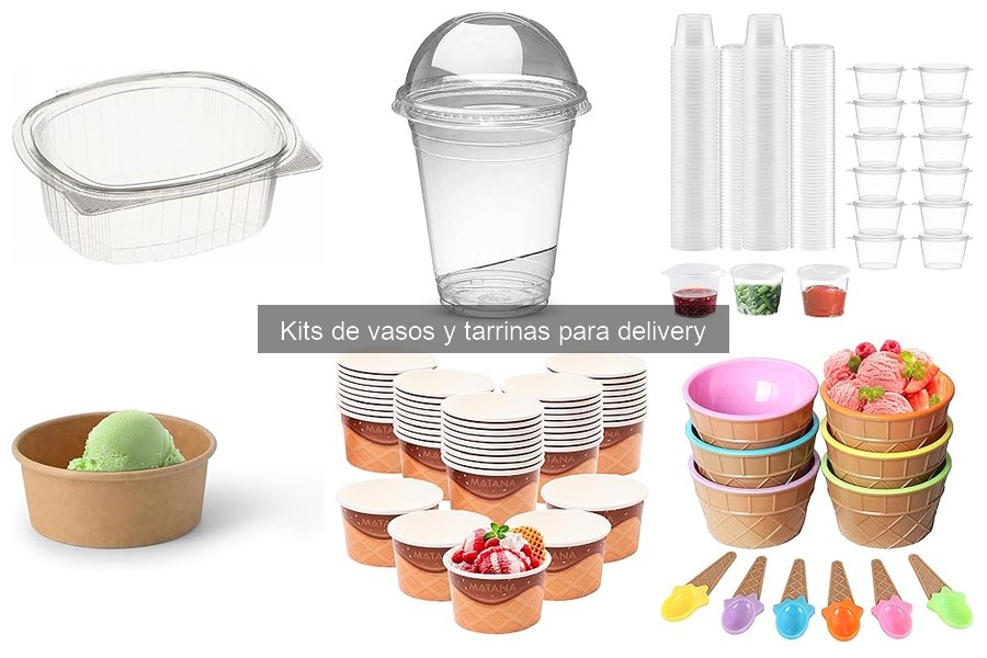 Precios de Kits de Vasos y Tarrinas para Delivery