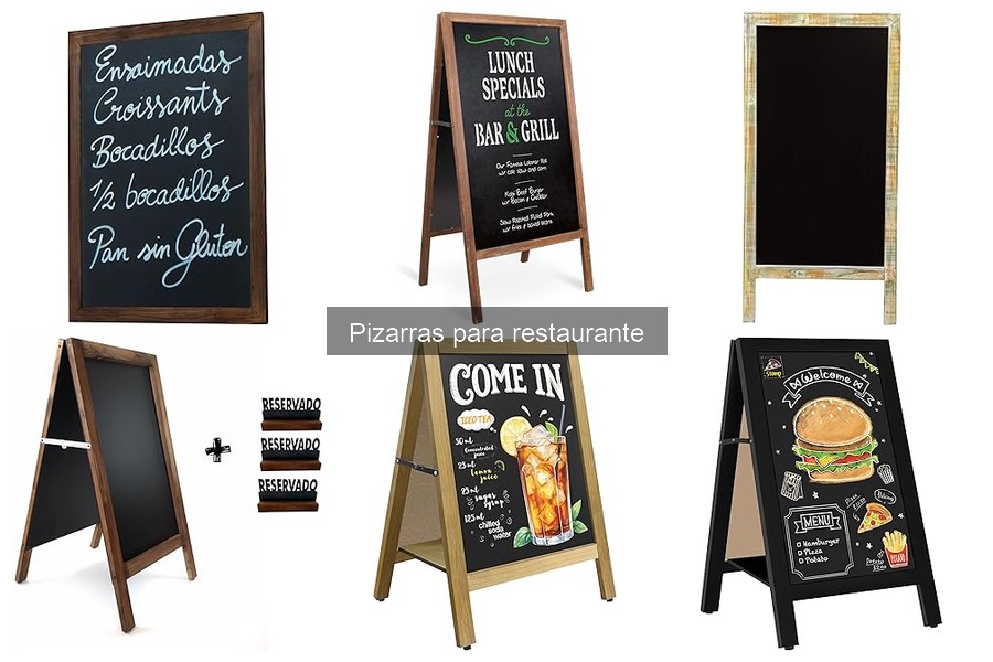 Precios de pizarras para restaurantes: Análisis y referencias