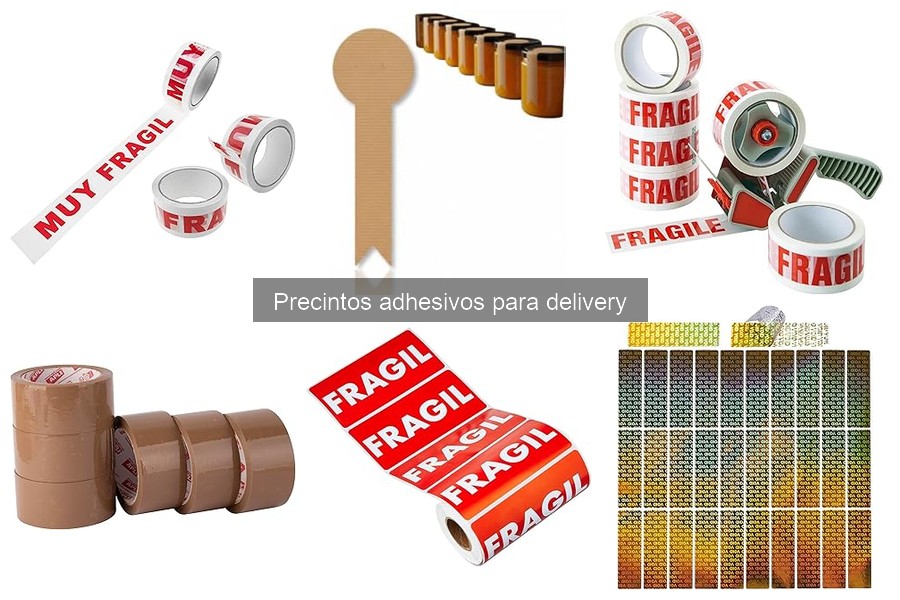 Precios de precintos adhesivos para delivery y dónde comprarlos