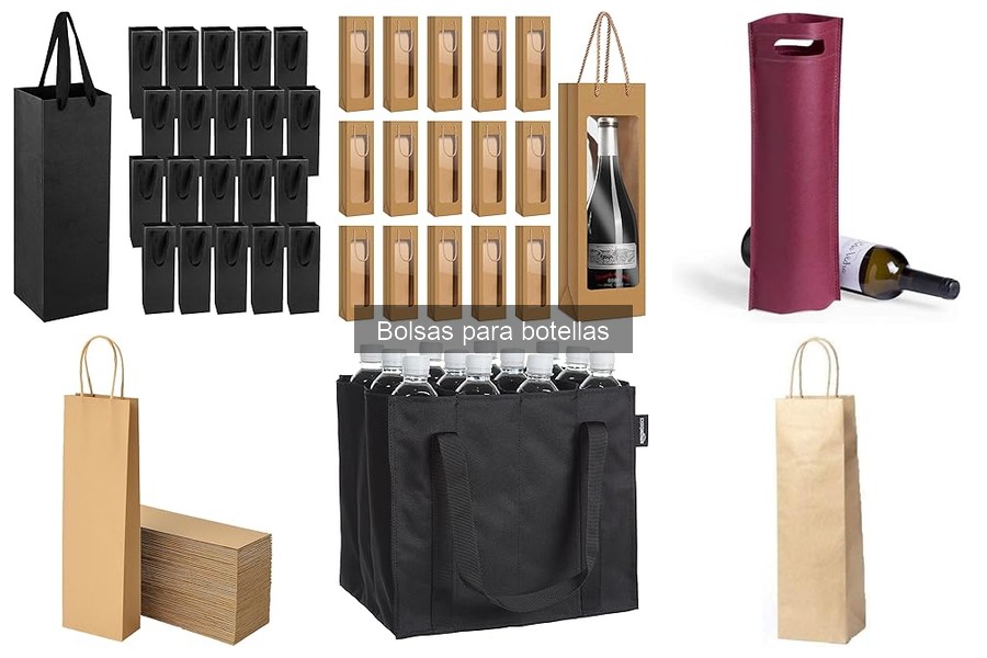 Precios y recomendaciones de bolsas para botellas en Amazon