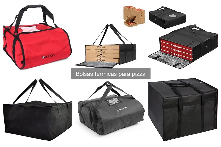 Preguntas frecuentes sobre bolsas térmicas para pizza