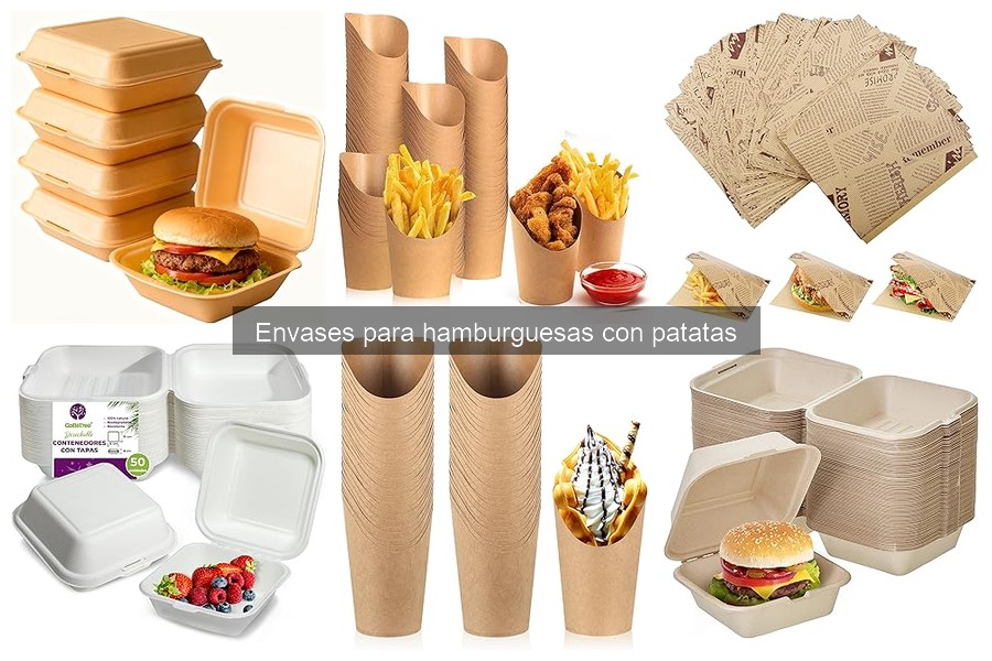Problemas comunes al usar envases para hamburguesas