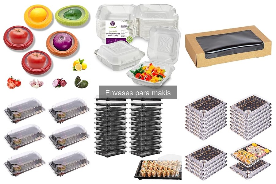 Problemas comunes al usar envases para makis en restaurantes