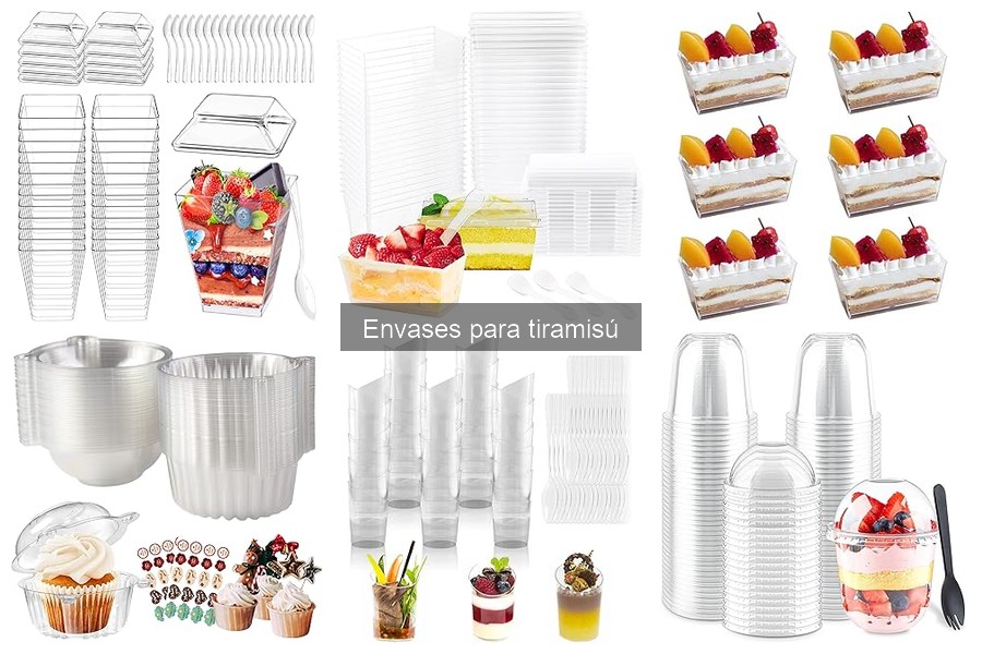 Problemas comunes al usar envases para tiramisú