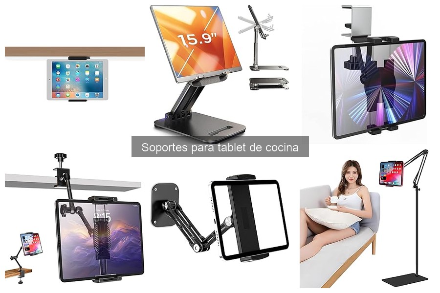 Problemas Comunes al Usar Soportes para Tablet en Cocina