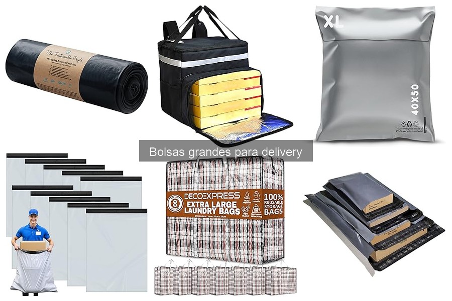 Problemas comunes con bolsas grandes para delivery y soluciones