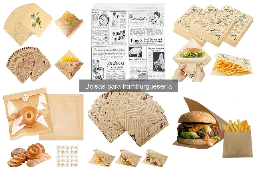 Problemas comunes con bolsas para hamburguesas y soluciones