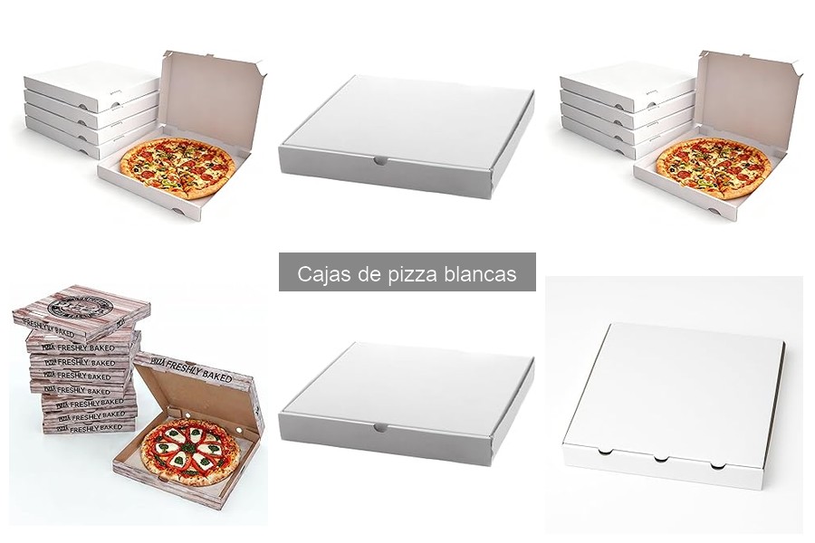 Problemas comunes con cajas de pizza blancas y soluciones