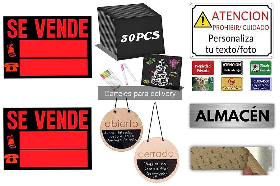 ** Problemas Comunes con Carteles para Delivery: Identificación y Soluciones