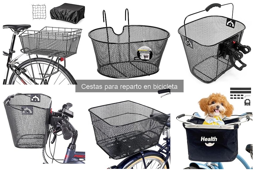 Problemas comunes con cestas para reparto en bicicleta