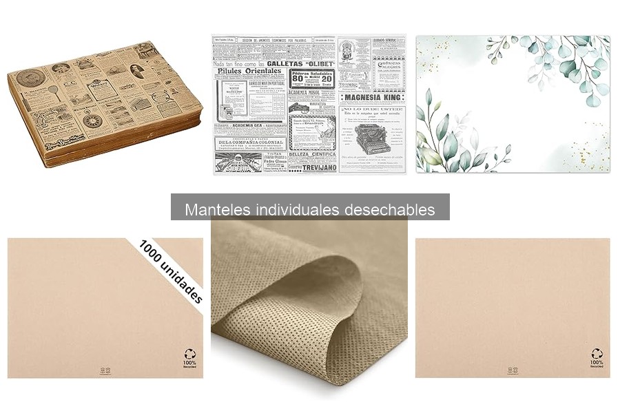 Problemas Comunes con Manteles Individuales Desechables y Soluciones