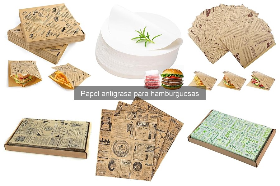 Problemas comunes con papel antigrasa para hamburguesas