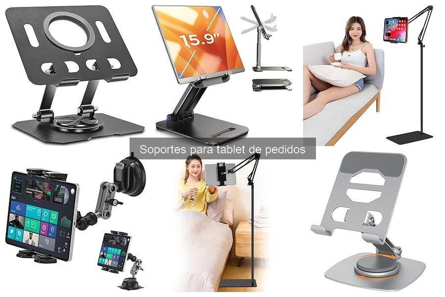 Problemas comunes con soportes para tablet de pedidos