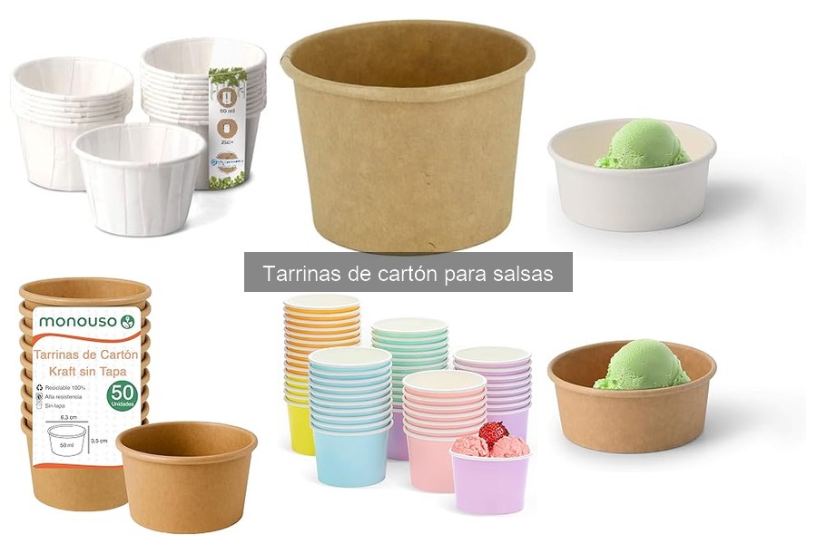 Problemas comunes con tarrinas de cartón para salsas y soluciones