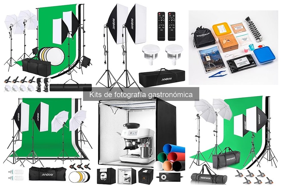 ¿Qué es un kit de fotografía gastronómica? Descúbrelo aquí