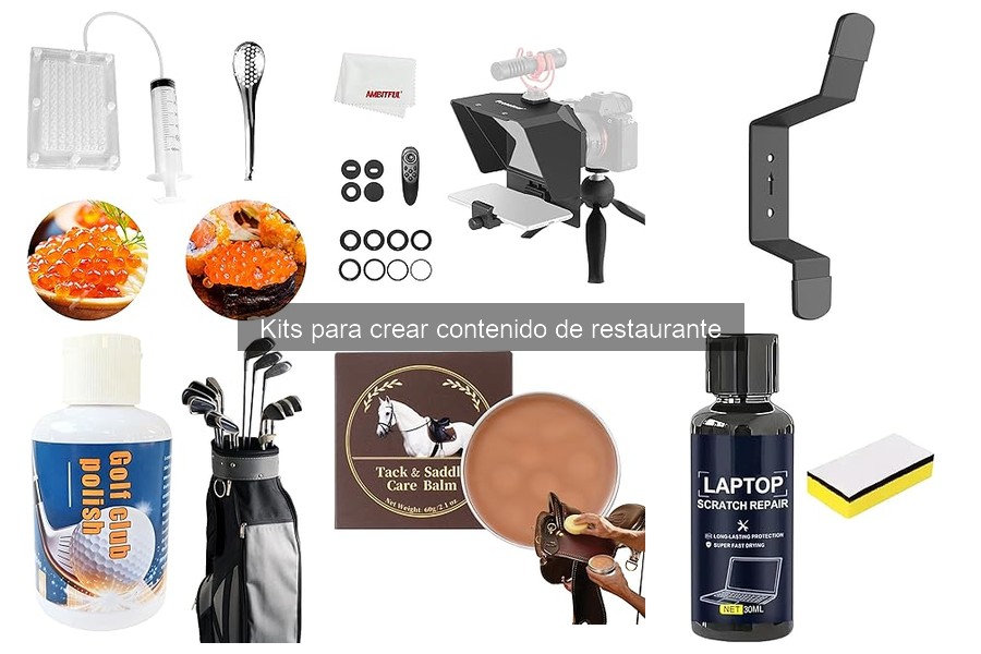 ¿Qué es un kit para crear contenido de restaurante?