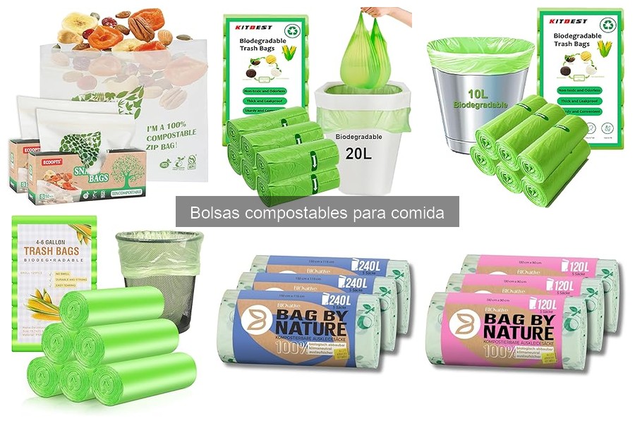 ¿Qué son las bolsas compostables para comida? Guía práctica