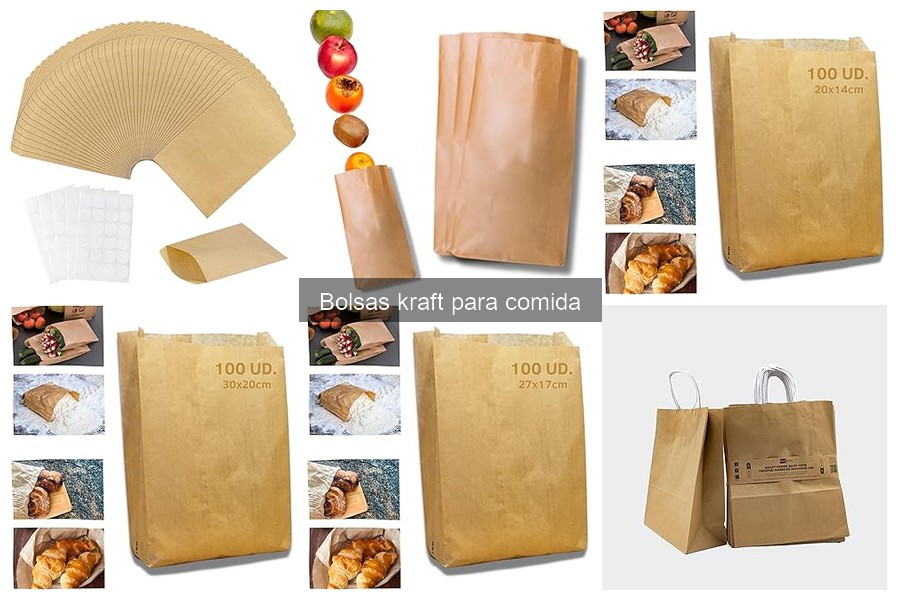 ¿Qué son las bolsas kraft para comida? Características y Beneficios