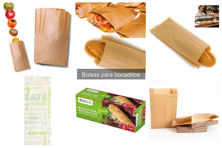 ¿Qué son las bolsas para bocadillos? Características y usos