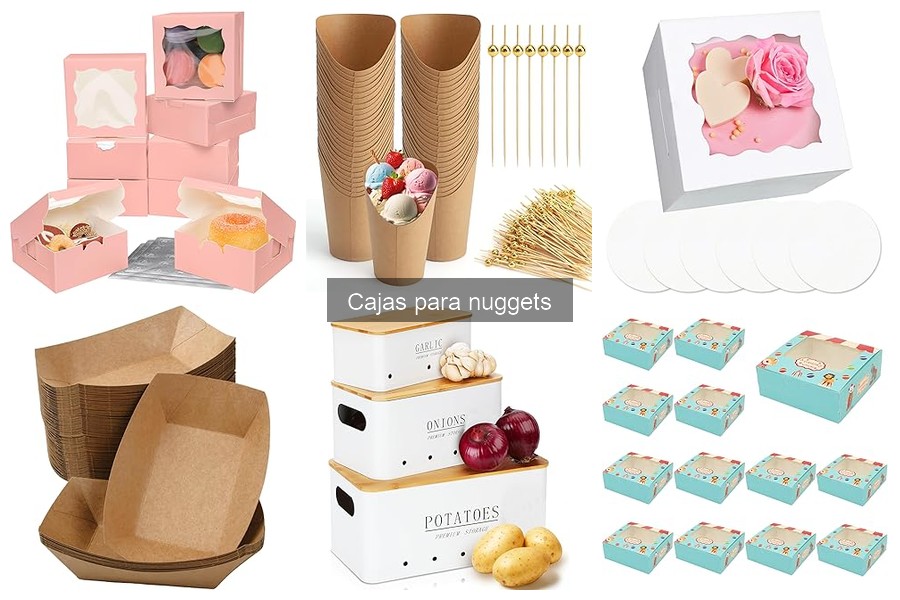 Qué son las cajas para nuggets y su importancia en delivery