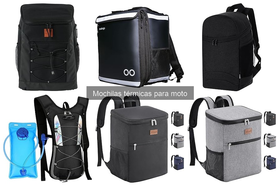 ¿Qué son las mochilas térmicas para moto? Características y usos