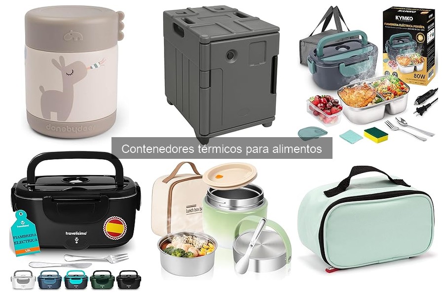 ¿Qué son los contenedores térmicos para alimentos?