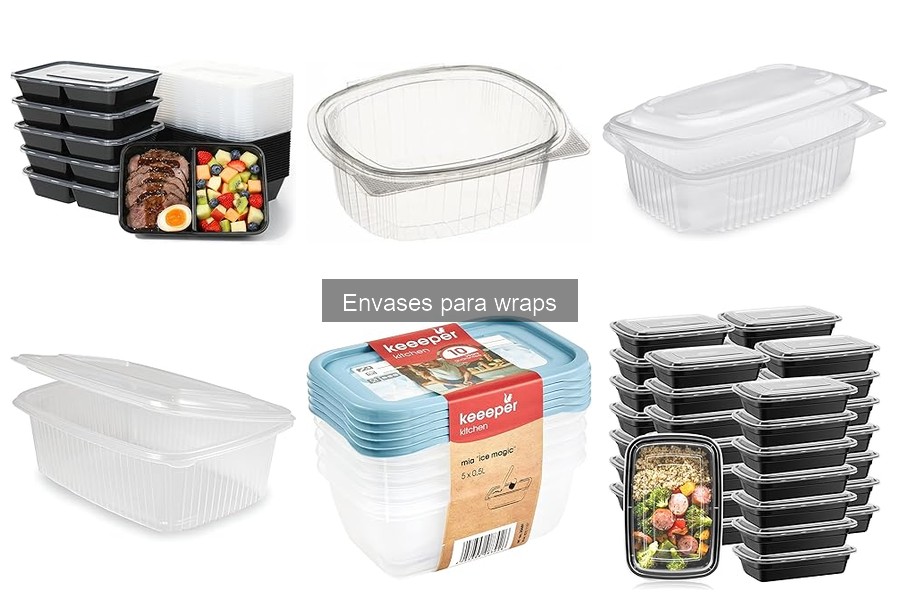 Qué son los envases para wraps y sus variantes