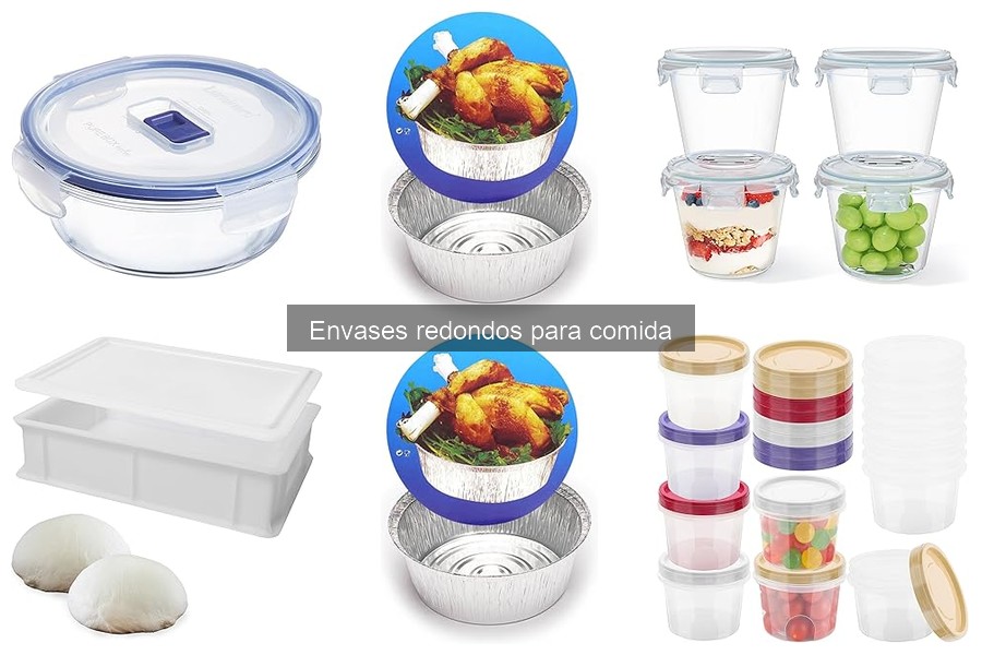 ¿Qué son los envases redondos para comida? Características