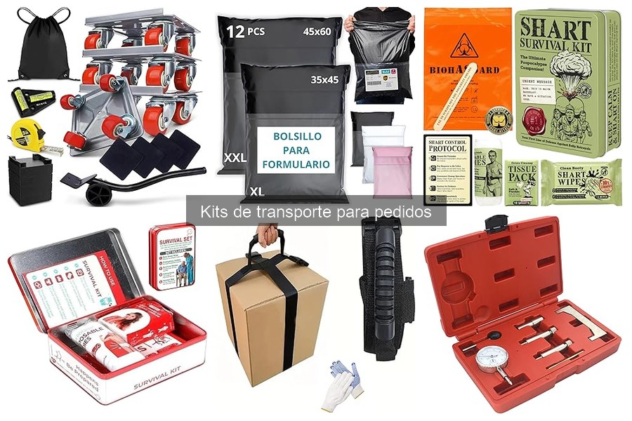 ¿Qué son los kits de transporte para pedidos en restaurantes?