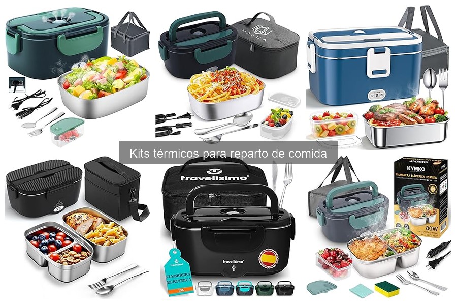 ¿Qué son los kits térmicos para reparto de comida?