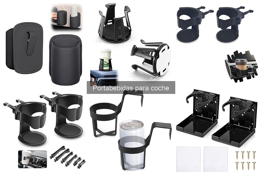 ¿Qué son los portabebidas para coche? Función y utilidades