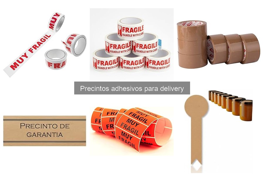 ¿Qué son los precintos adhesivos para delivery y su importancia?